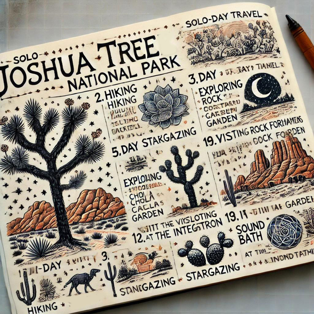 A Recommended Itinerary for Solo Travel to Joshua Tree