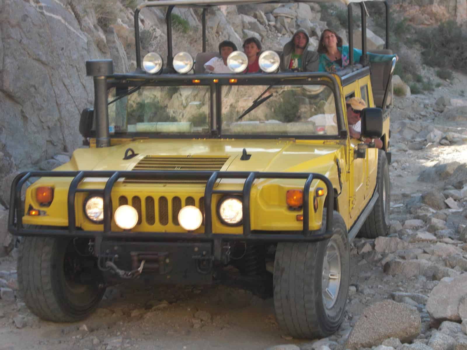 Whats the difference between a Jeep and an H-1 Hummer tour?