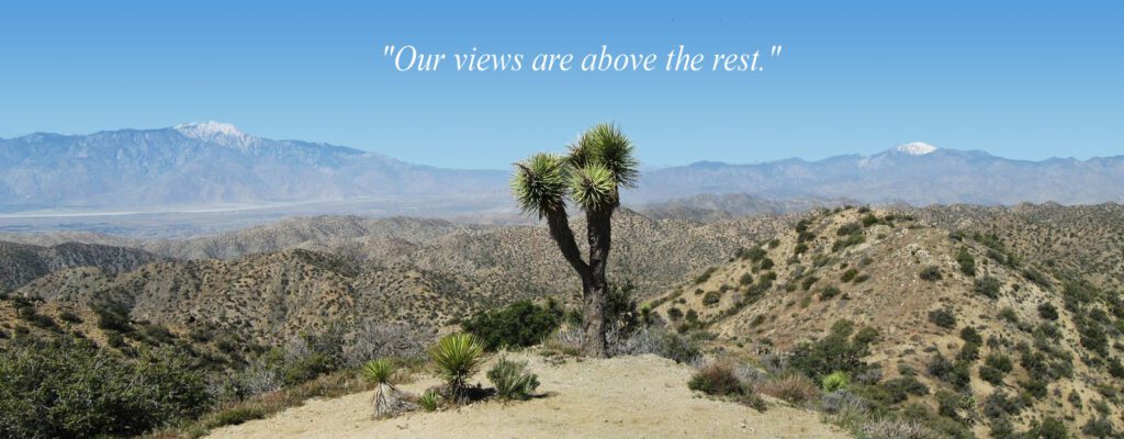 Our views are above the rest.